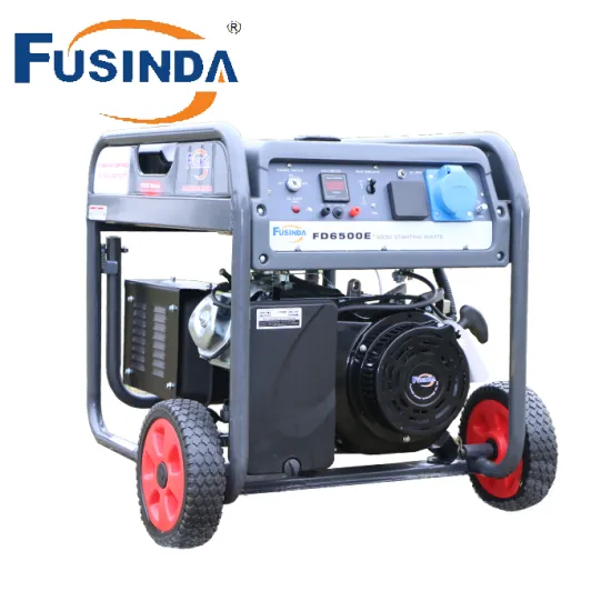 China 5kw 5kVA 188f Gasoline Generator Petrol (FD6500E)