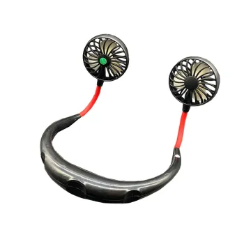 Wearable Portable Hanging Neck Fan for Cool Air During Sports and Travel