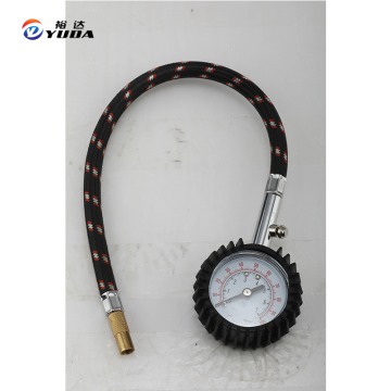 Mini Portable Metal Body Dial Tire Gauge for Accurate Air Pressure Measurement