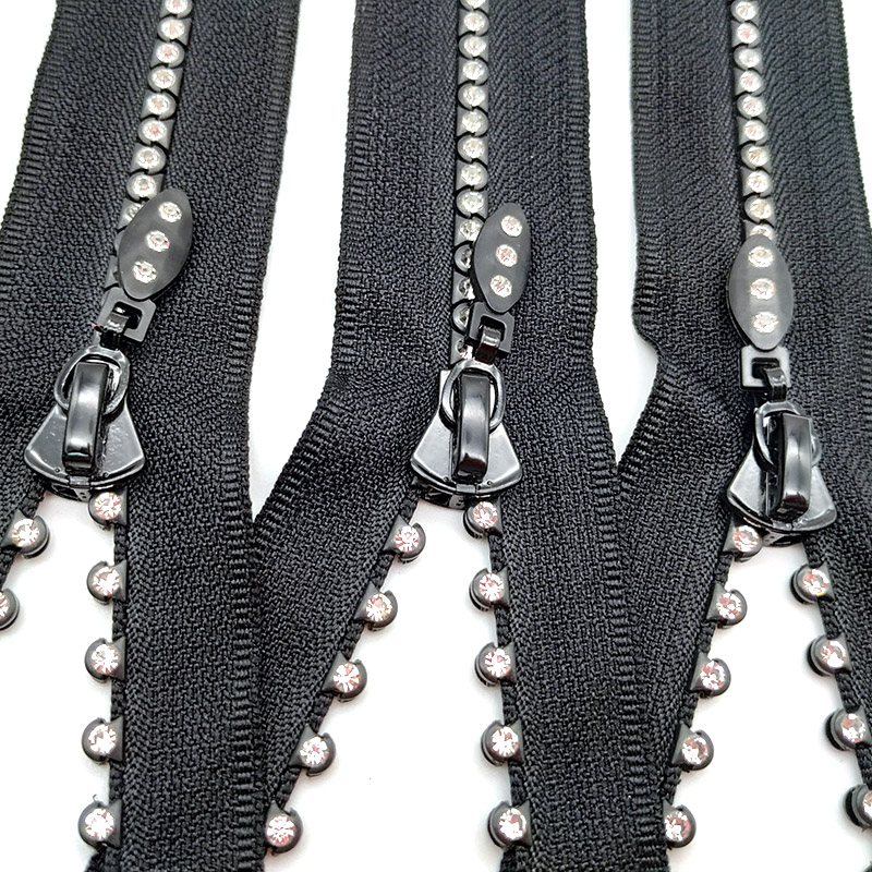 Rhinestone Zippers Rhinestone Zippers