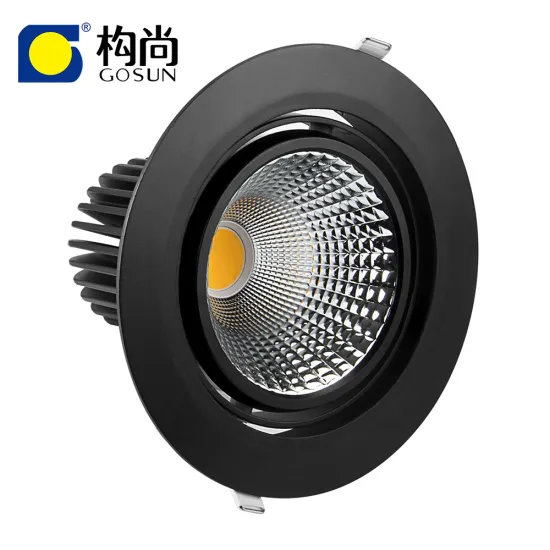 160mm Dimmable LED Recessed Adjustable Downlight, 32W Anti-Glare Flicker-Free