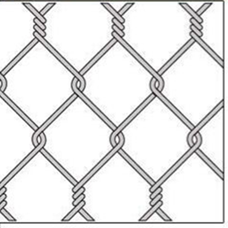 chain link fence twist