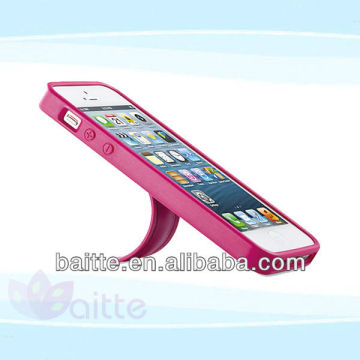 fashion case for iphone 5 with stander clip