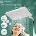 Vente chaude en acier inoxydable Plume Fauce de douche de salle de bain