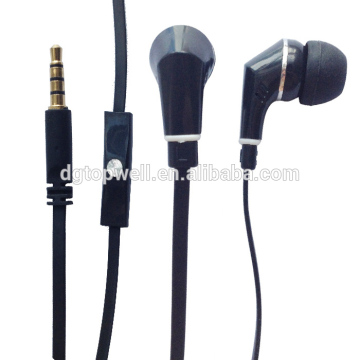 Black color telephone earphone with answer/call key