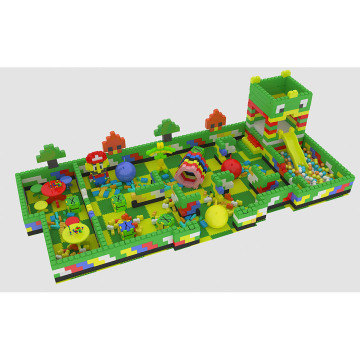 Affordable Colorful EPP Foam Building Block Ball Play Set for Indoor Party Rentals