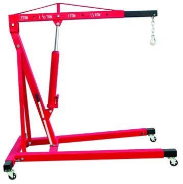 2T SHOP CRANE UNFOLDING