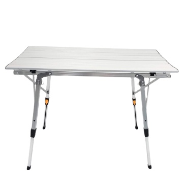 Modern Adjustable Height Aluminum Camping Table for Beach and Travel