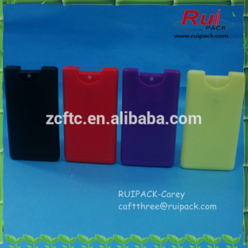 10ml,15ml,20ml PP injection color perfume atomiser card/refilled plastic colorful perfume card