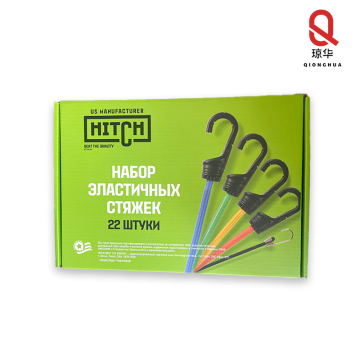 High-Strength Multicolor Tie-Down Strap Kit