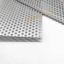 SUS304 Placa perfurada de orifício hexagonal de aço inoxidável
