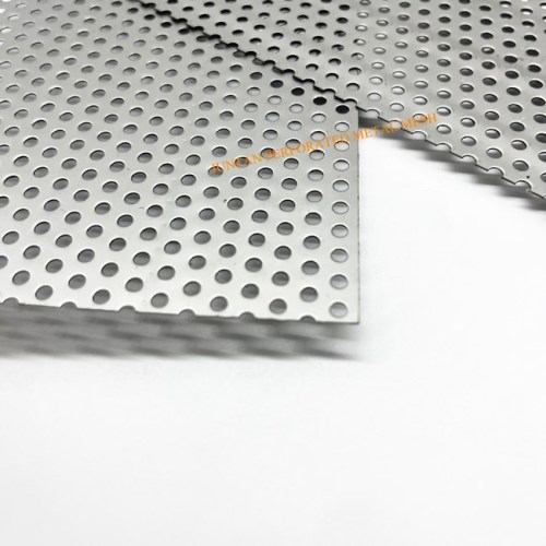 SUS304 stainless steel hexagonal hole perforated plate