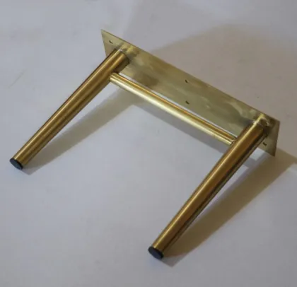 Vintage Furniture Leg Gold Stainless Steel Bed Legs