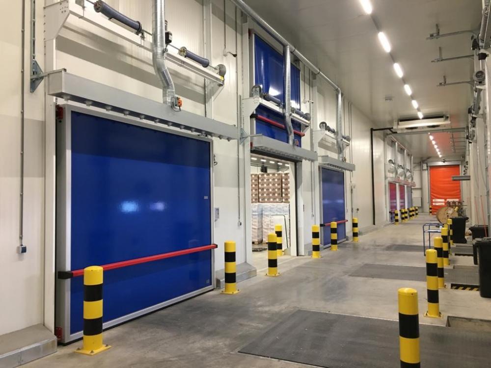 PVC curtain cold storage roller shutter