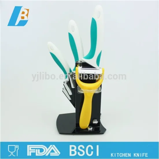 colorful hanlde ceramic knife