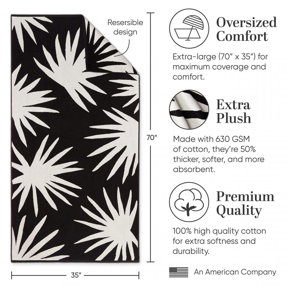 Sand Free Cabana Beach Towels With Logo