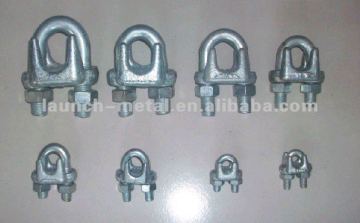 type A wire rope clip
