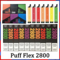 Puff Flex 2800 Puffs Одноразируемые вейп -соки ароматы