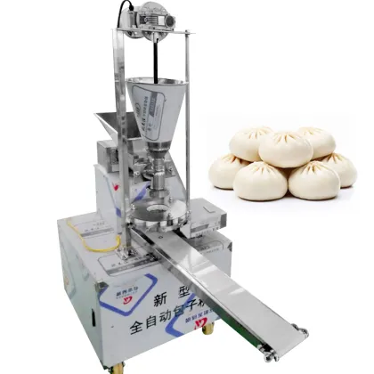 High-Efficiency 30 Pcs/Min Steamed Bun Machine | Chinese Momo & Xiao Long Bao Maker