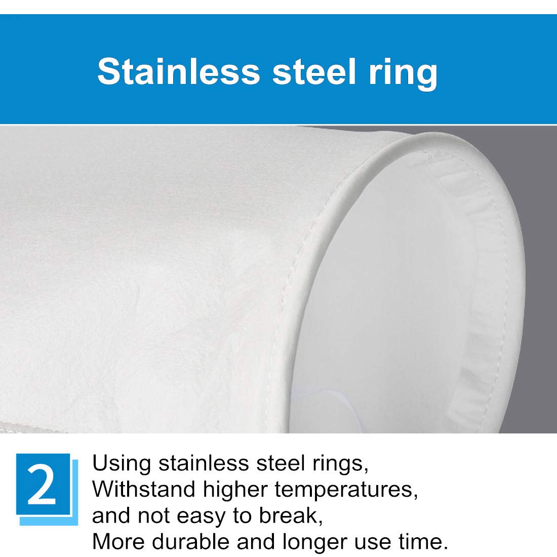 Filter Bags metal steel ring for Industrial