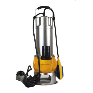 Portable 2 Inch 750W 1HP Stainless Steel Dirty Water Pump with Float Switch