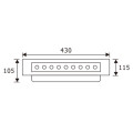 LEDER Powerful DMX512 9W LED Underwater Light