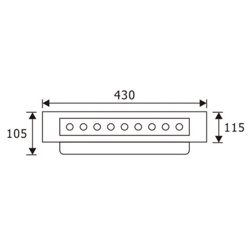 LEDER Powerful DMX512 9W LED Underwater Light