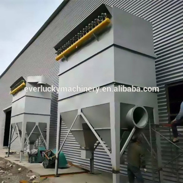 Bag filter dust collector for plasma cutting