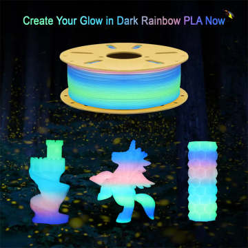 Glow in The Dark Color-Changing PLA Filament