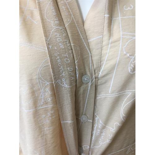 Printed Viscose/Cotton Dress for Lady