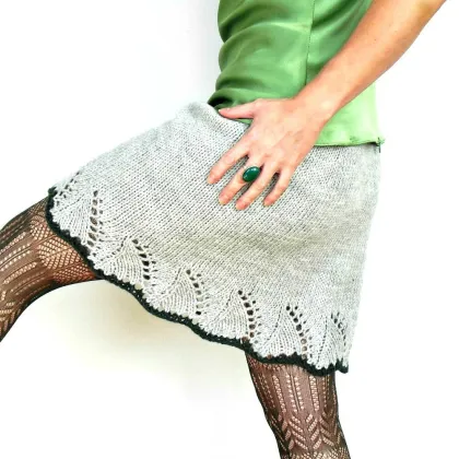 Custom Make Hand Knit Designs, Knitted Skirt, Knit Sweater