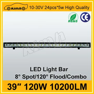 CE,ROHS,ISO Certification 39inch 120W atv led offroad light bar