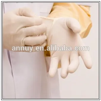 Disposable Cheap Long Sleeve Latex Medical Examination Gloves