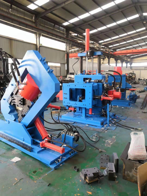 CNC Electricity Channel Steel Punching Shearing Line