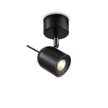 Đèn LED mặt trời màu đen nhôm thương mại 5W