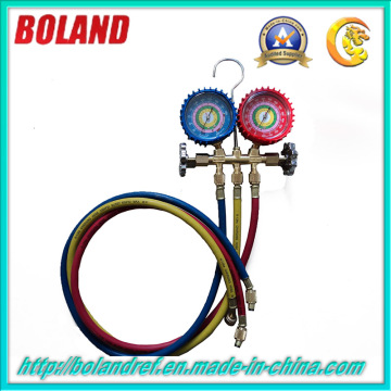 Brass Without Sight Glass Manifold Gauge