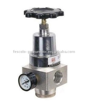 High pressure pneumatic air filter regulator lubricator