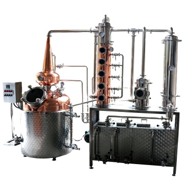 Customizable 500L Tank Boiler with 12-inch Copper Distillation Equipment