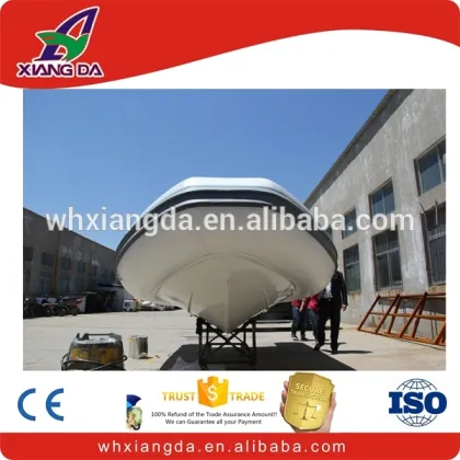 Luxury big aluminum hull north pak inflatable boat