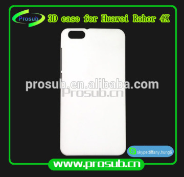 3d sublimation diy blank cell phone case cover skin for SFP- Huawei honor 4X