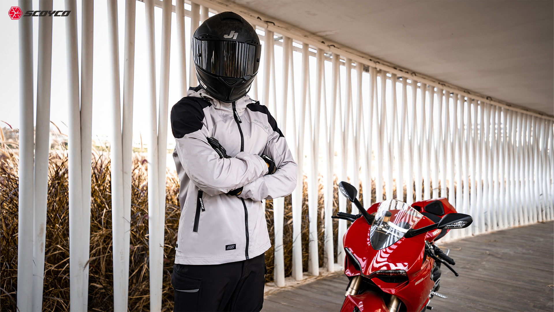 Reflective Design Riding Pants
