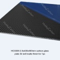 Carbon fiber sheet for boat instrument panels