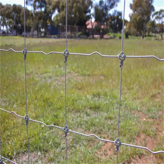 Hot Dipped Galvanized Farm Fence - 30m Roll Deer Fence
