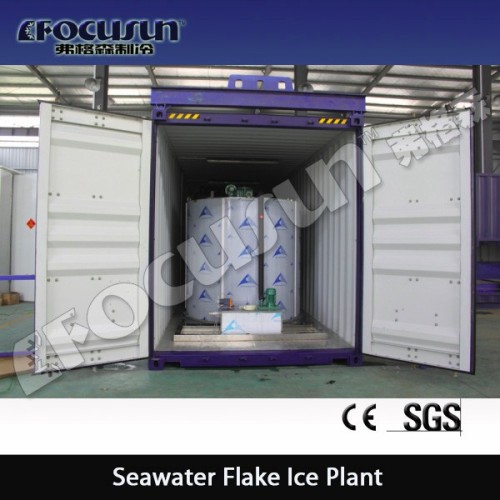 Focusun 40ton Containerized Flake Ice Machine FIM-400K