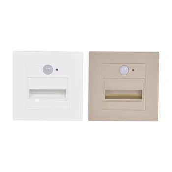 Geagood 86 Style Standard Automatic Illumination LED Motion Sensor Panel Night Light