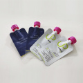 Nachhaltige Stehbeutel Verpackung für flüssiges Reinigungsmittel mit kindersicherem Verschluss