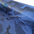 Blau Camo Carbon Fasertuch Stoff zum Verkauf
