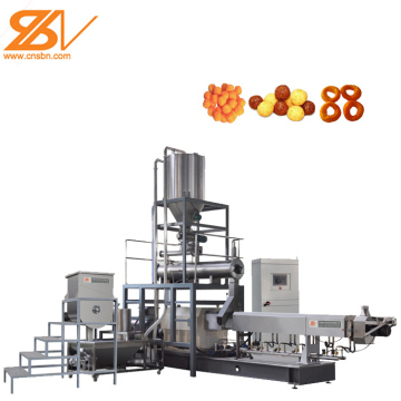 Automatic Industrial Extruded Corn Puff Snack Food Making Machine with CE Certificate
