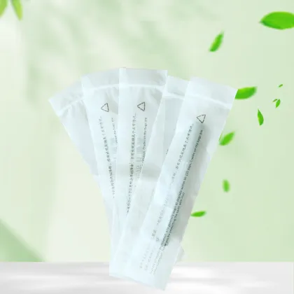 PLA fully biodegradable toothbrush ziplock bag