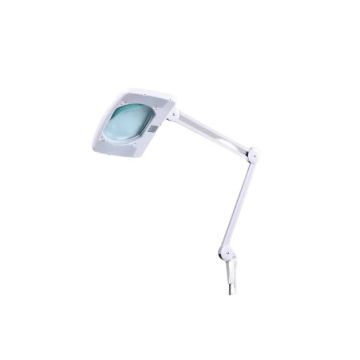 Salon-Specific LED Magnifying Lamp with Clip for Manicure, Eyebrow, Tattoo, and Lash Extensions